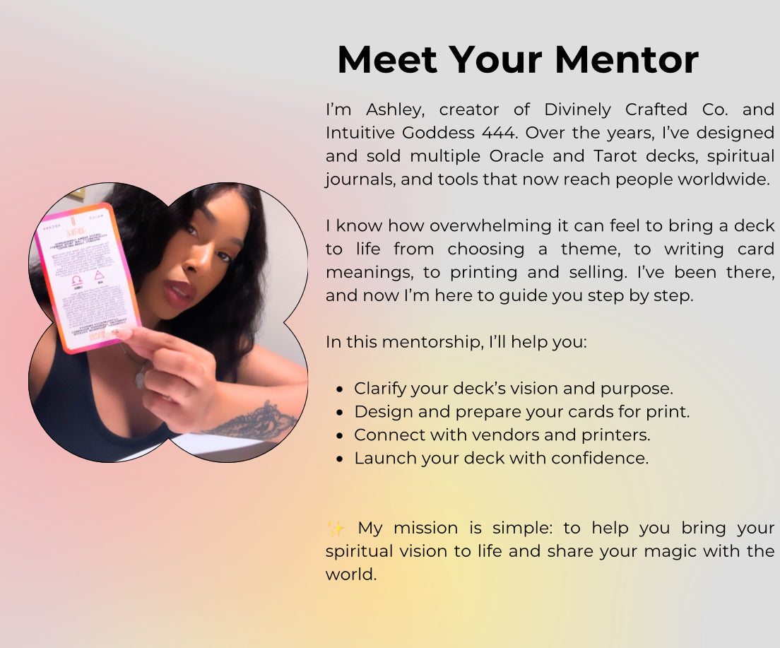 Divinely Crafted Deck Creators Circle