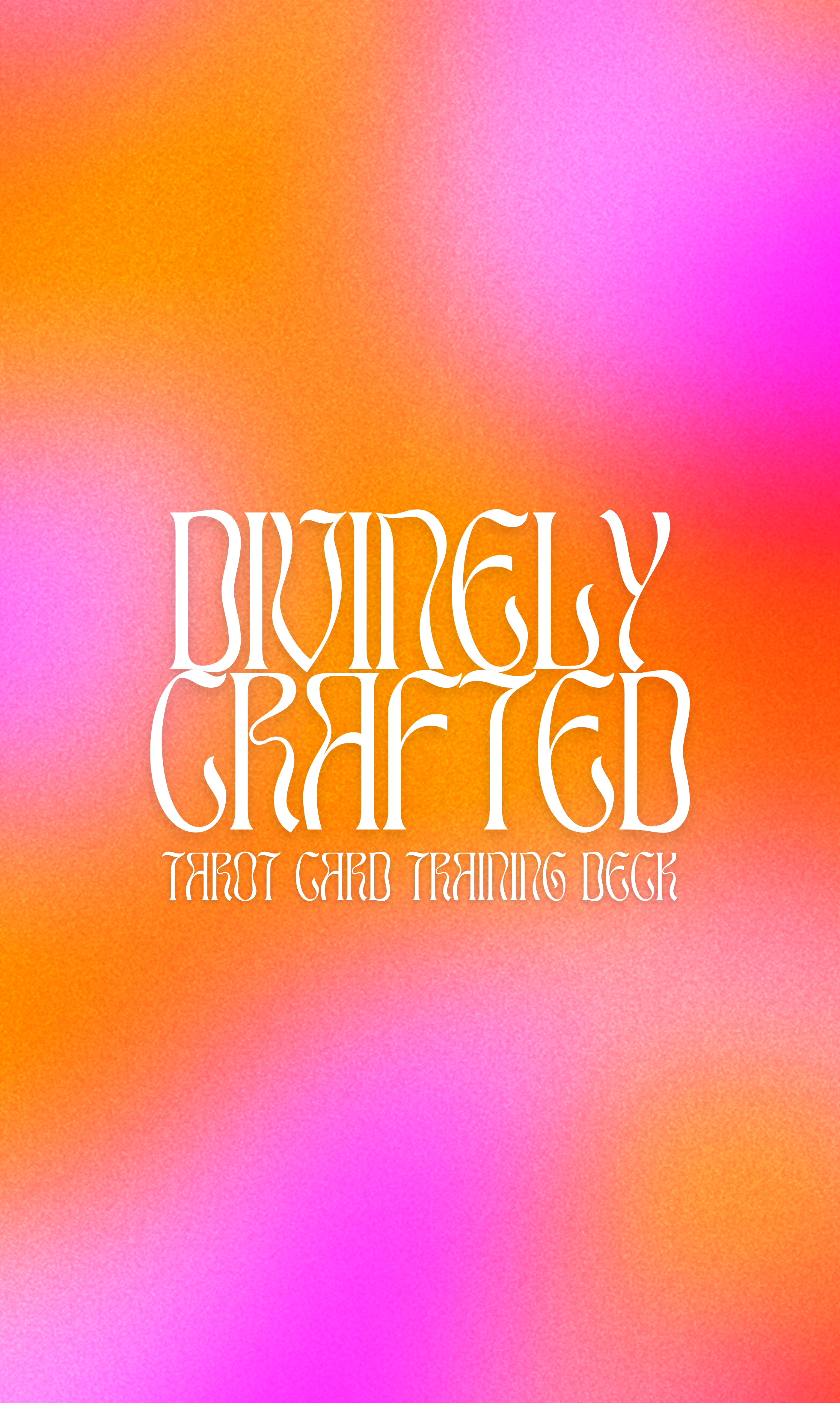 Divinely Crafted Tarot Card Training Deck