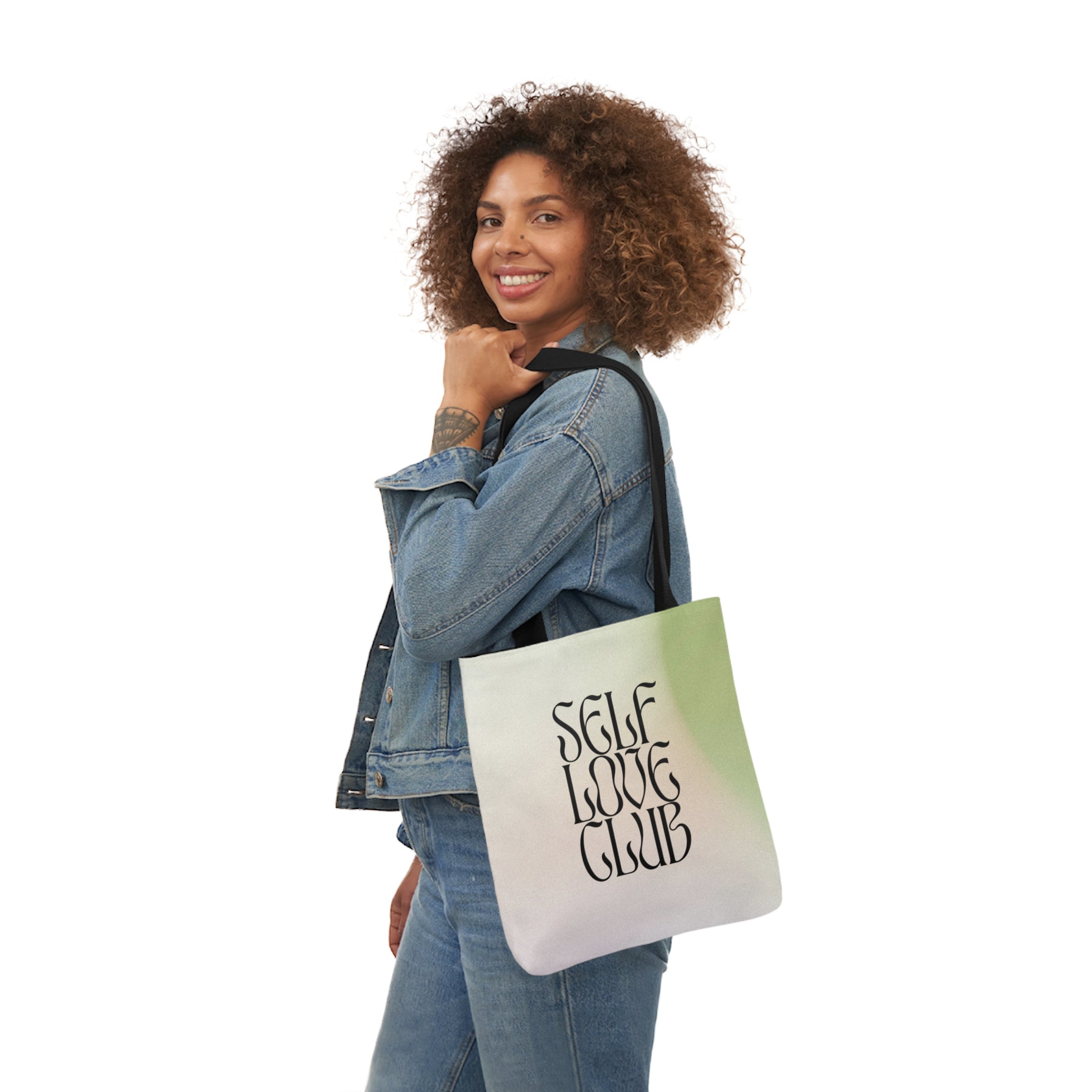 Self Love Club Tote Bag, 5-Color Straps