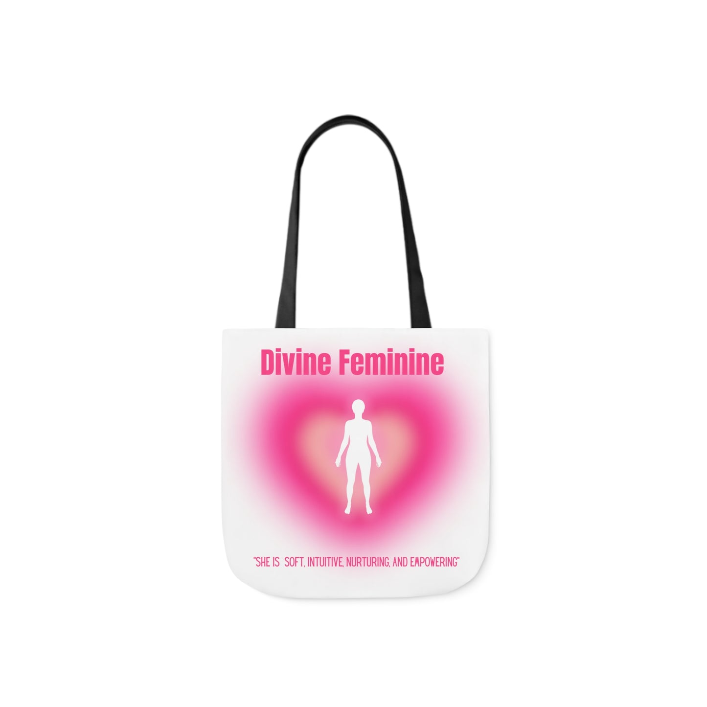 Divine Feminine Tote Bag, 5-Color Straps