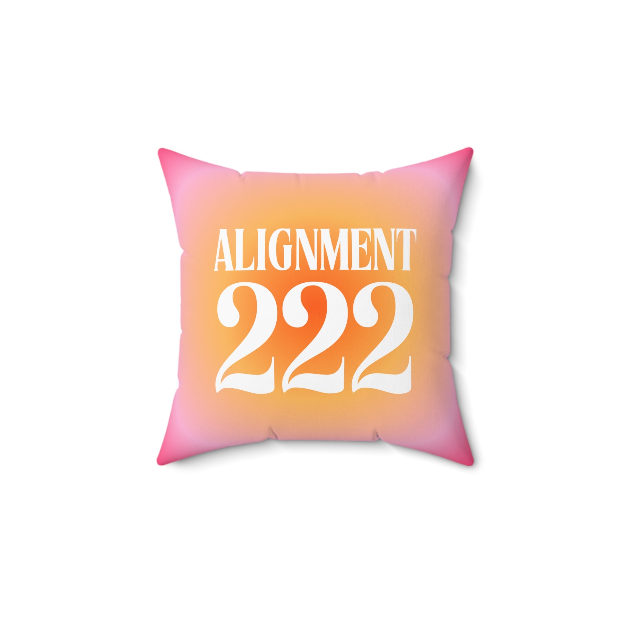 222 Faux Suede Square Pillow