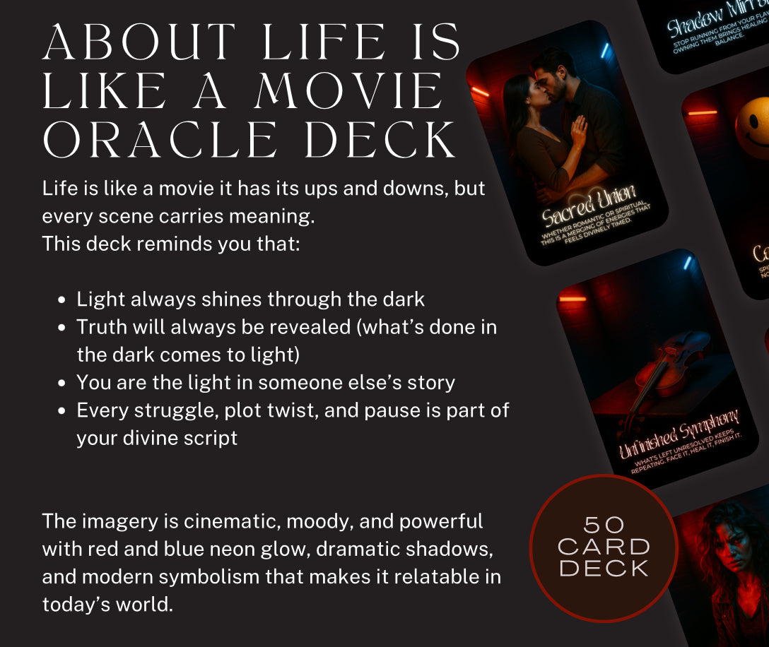 Life Is Like a Movie Oracle Deck – Digital Download
