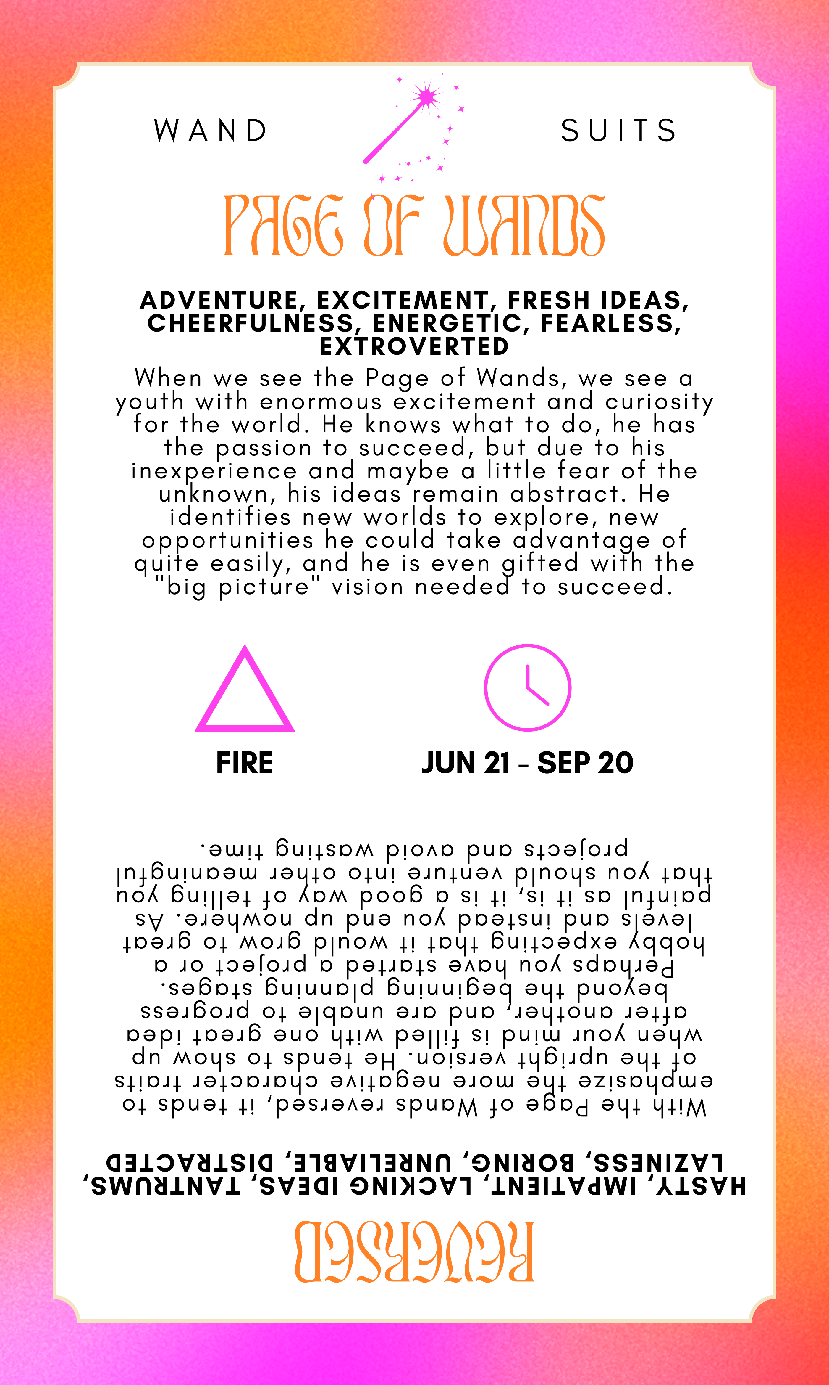 Divinely Crafted Tarot Card Training Deck