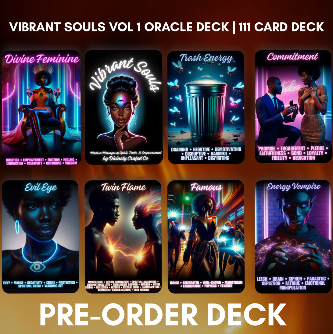 Vibrant Souls: Modern Messages of Spirit, Truth, & Empowerment Oracle Deck
