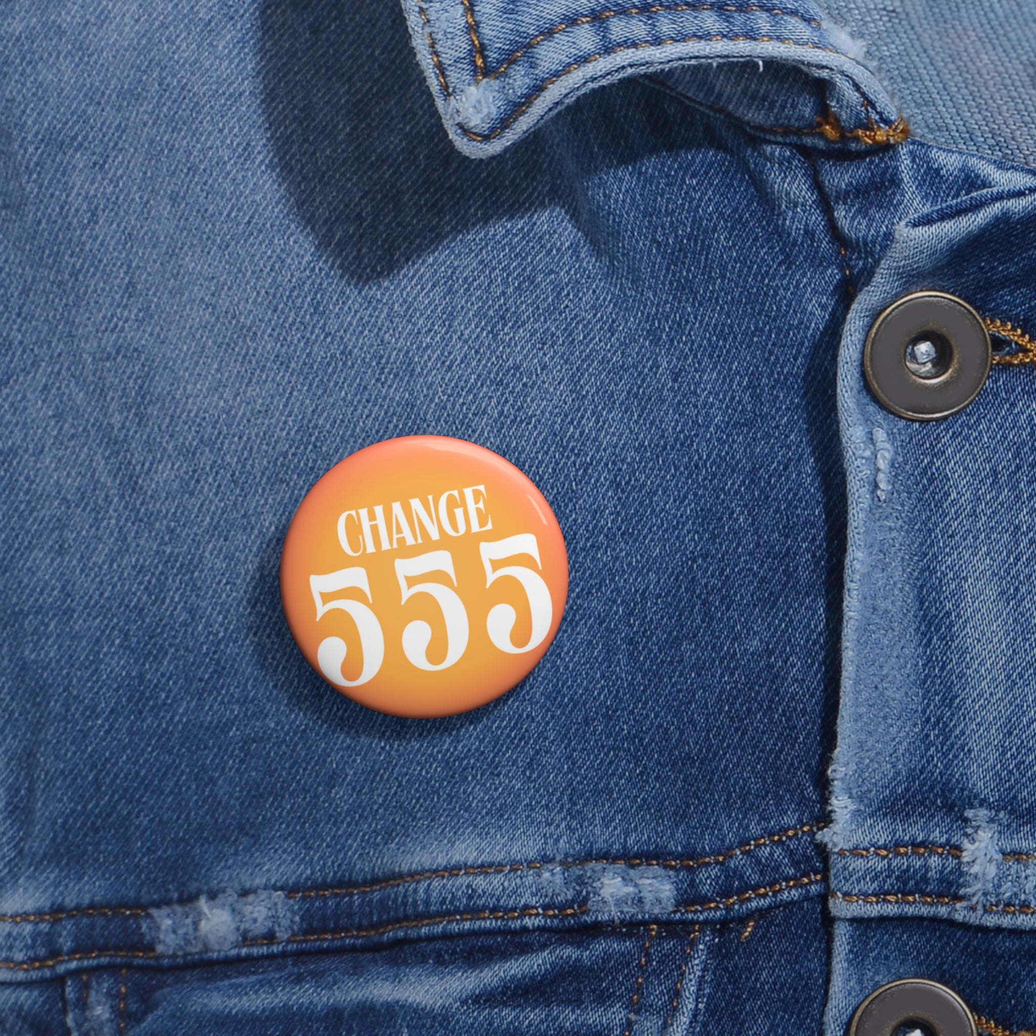 555 Pin Buttons