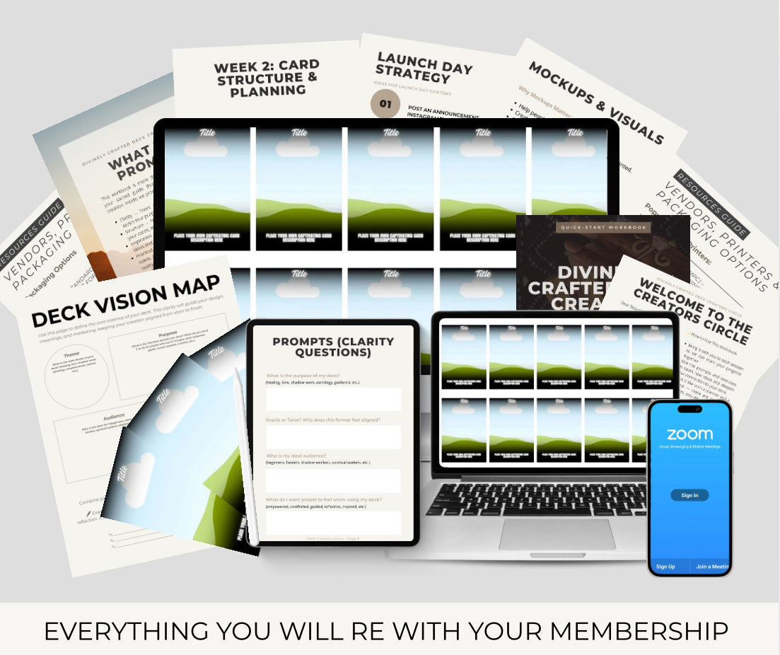 Divinely Crafted Deck Creators Circle