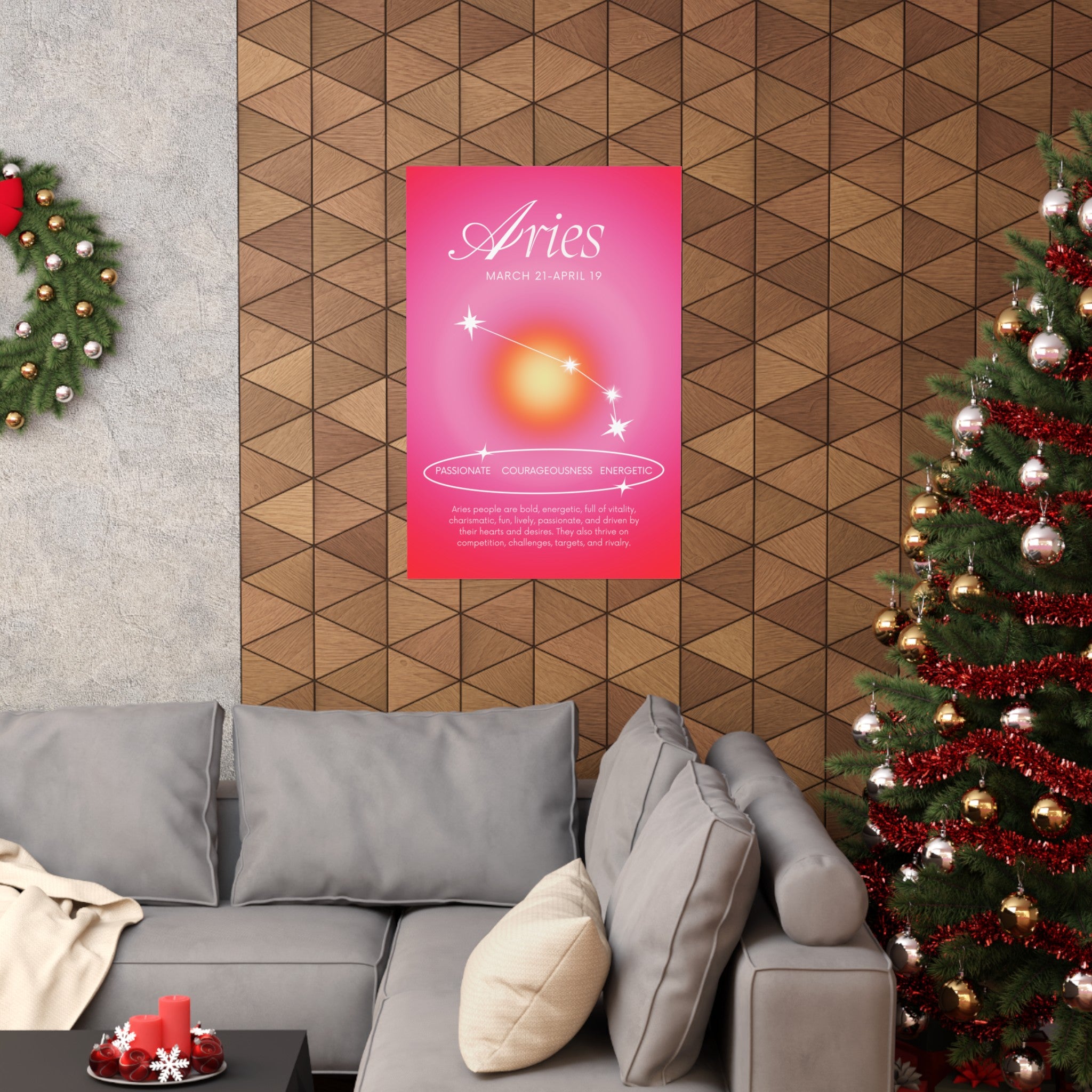 Aries Matte Posters