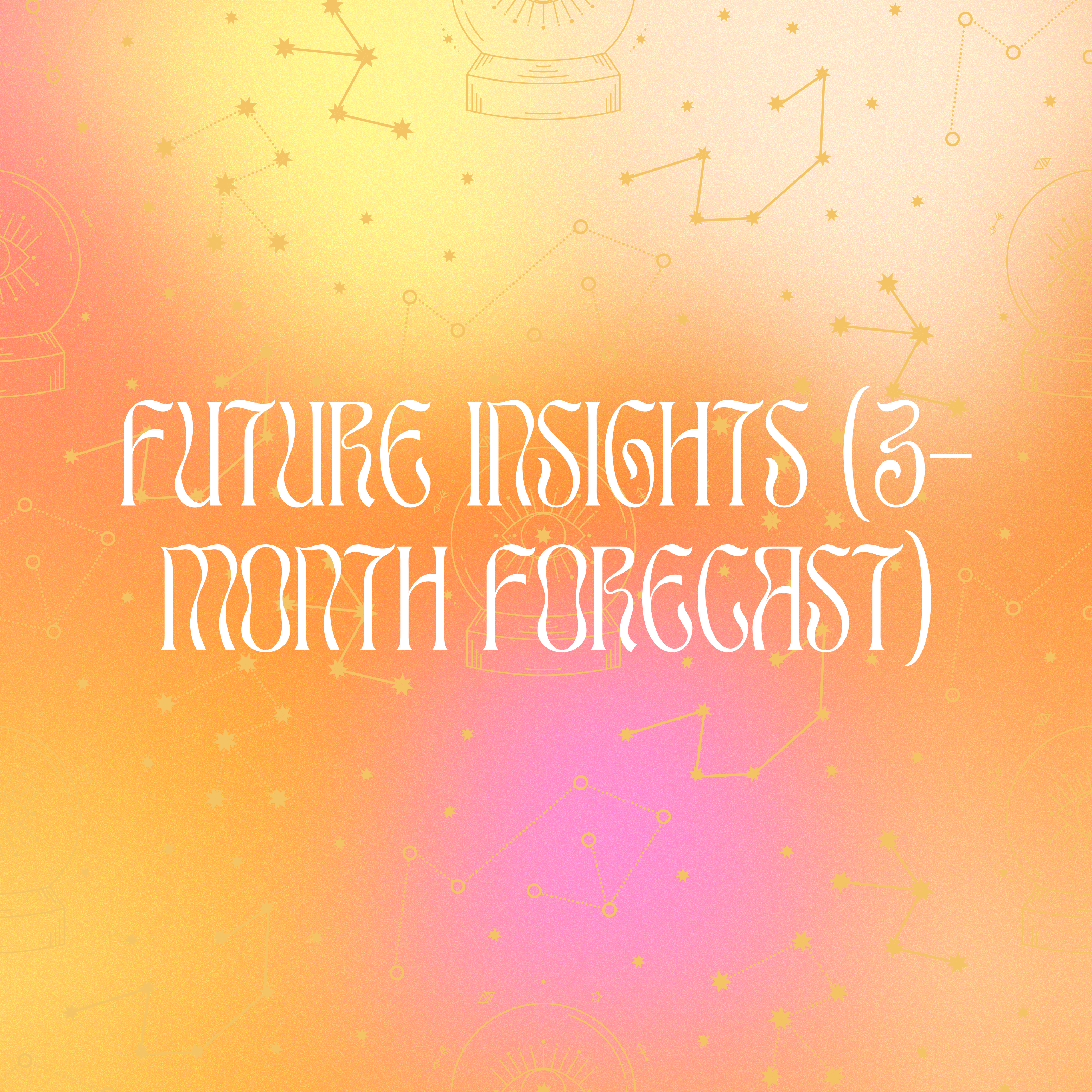 Future Insights (3-Month Forecast)
