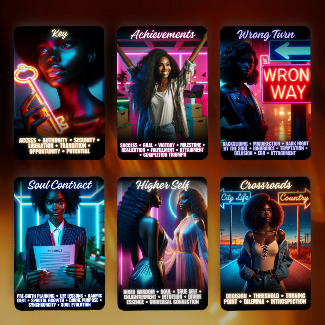 Vibrant Souls: Modern Messages of Spirit, Truth, & Empowerment Oracle Deck