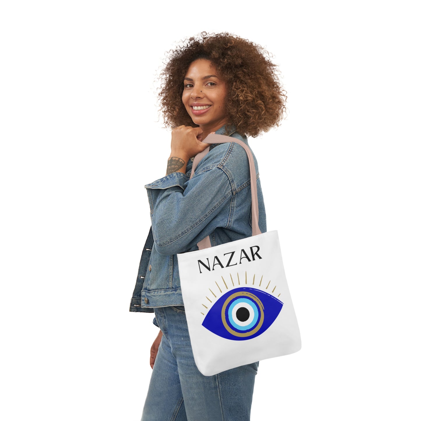 Nazar Tote Bag, 5-Color Straps