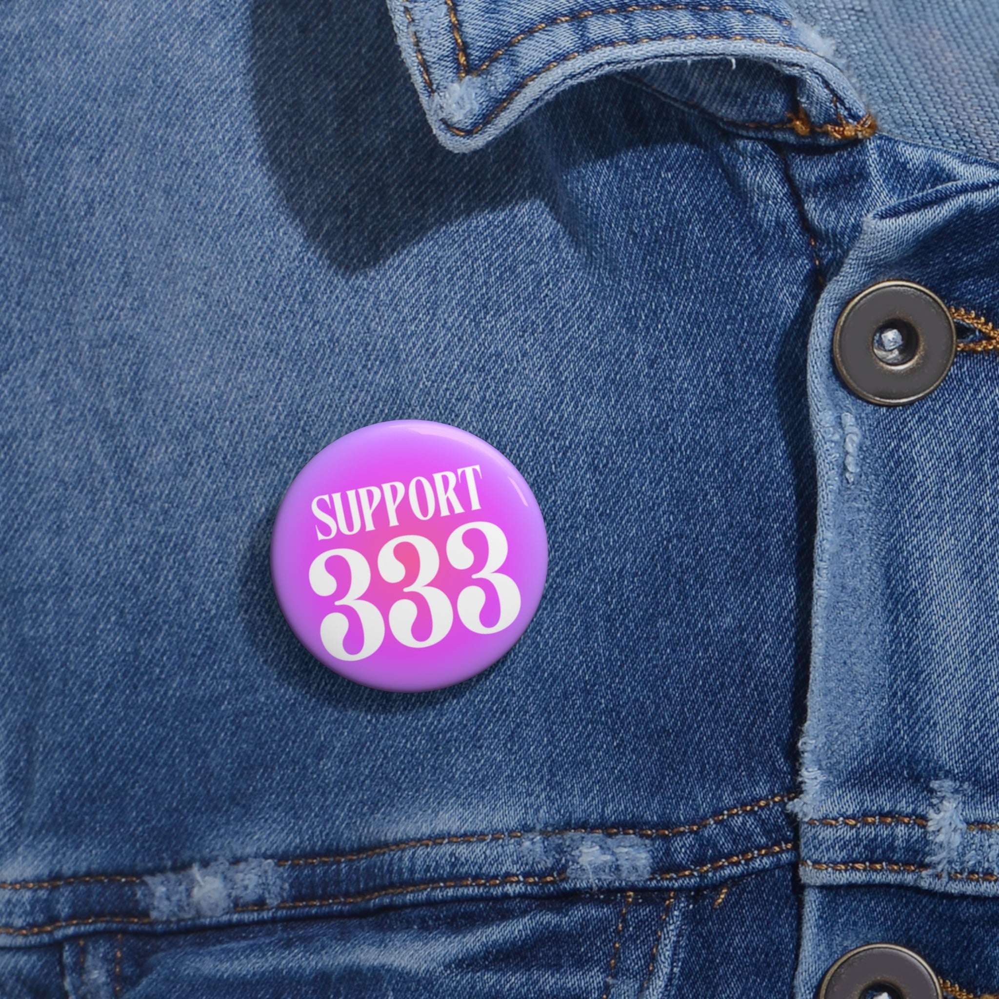 333 Pin Buttons