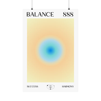 888 Angel Numbers Matte Posters