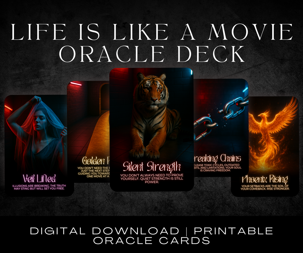 Life Is Like a Movie Oracle Deck – Digital Download