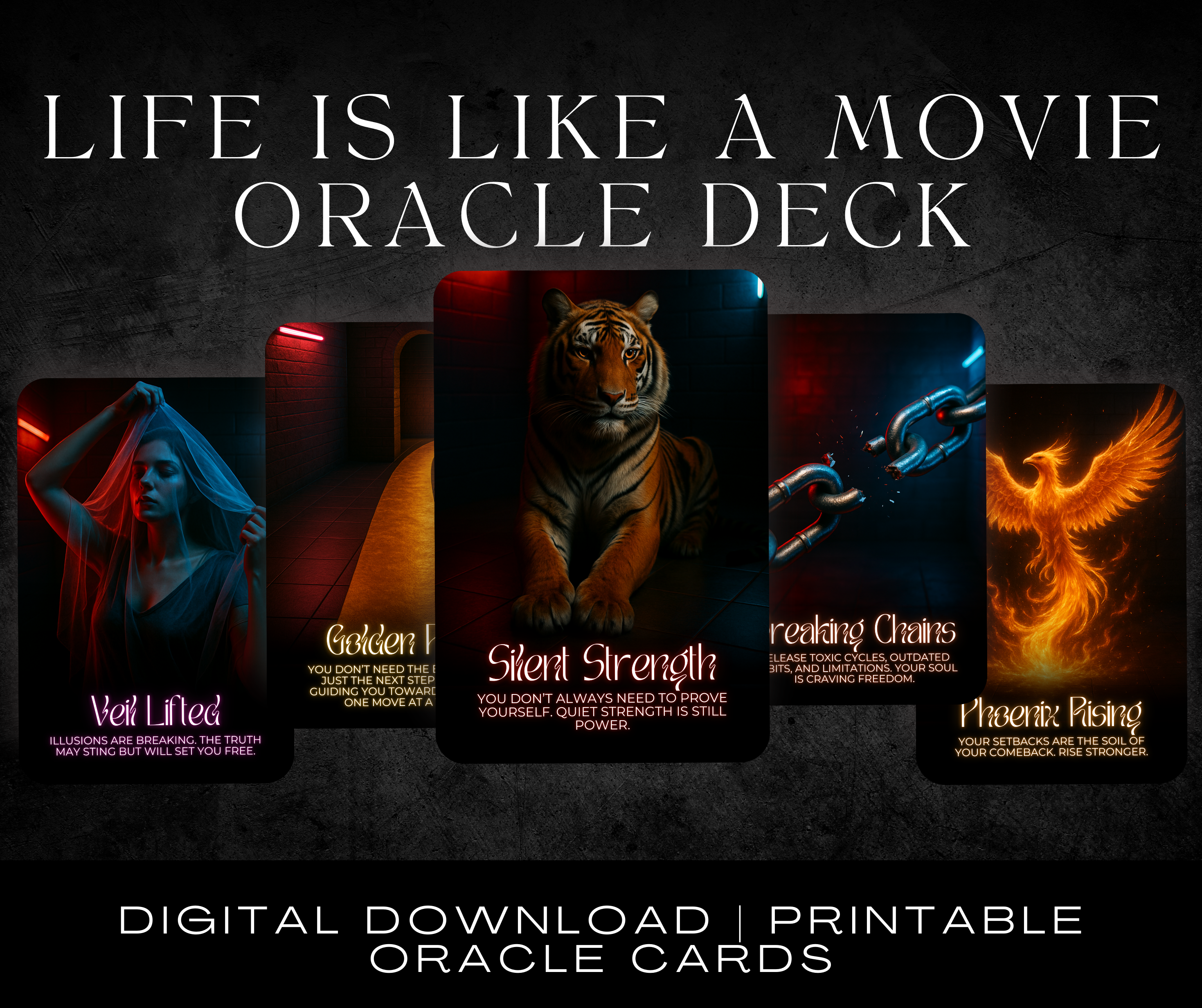 Life Is Like a Movie Oracle Deck – Digital Download