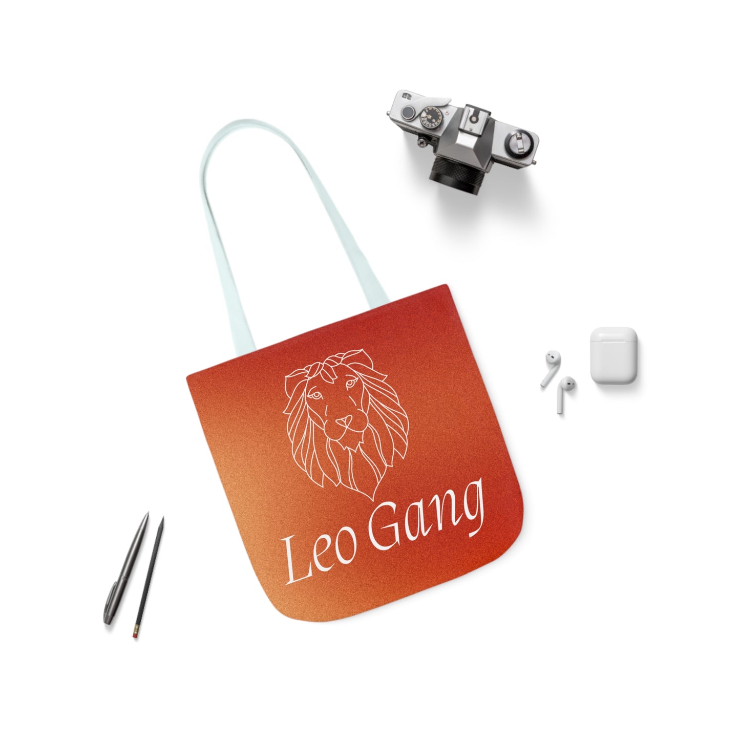 Leo Gang Tote Bag, 5-Color Straps