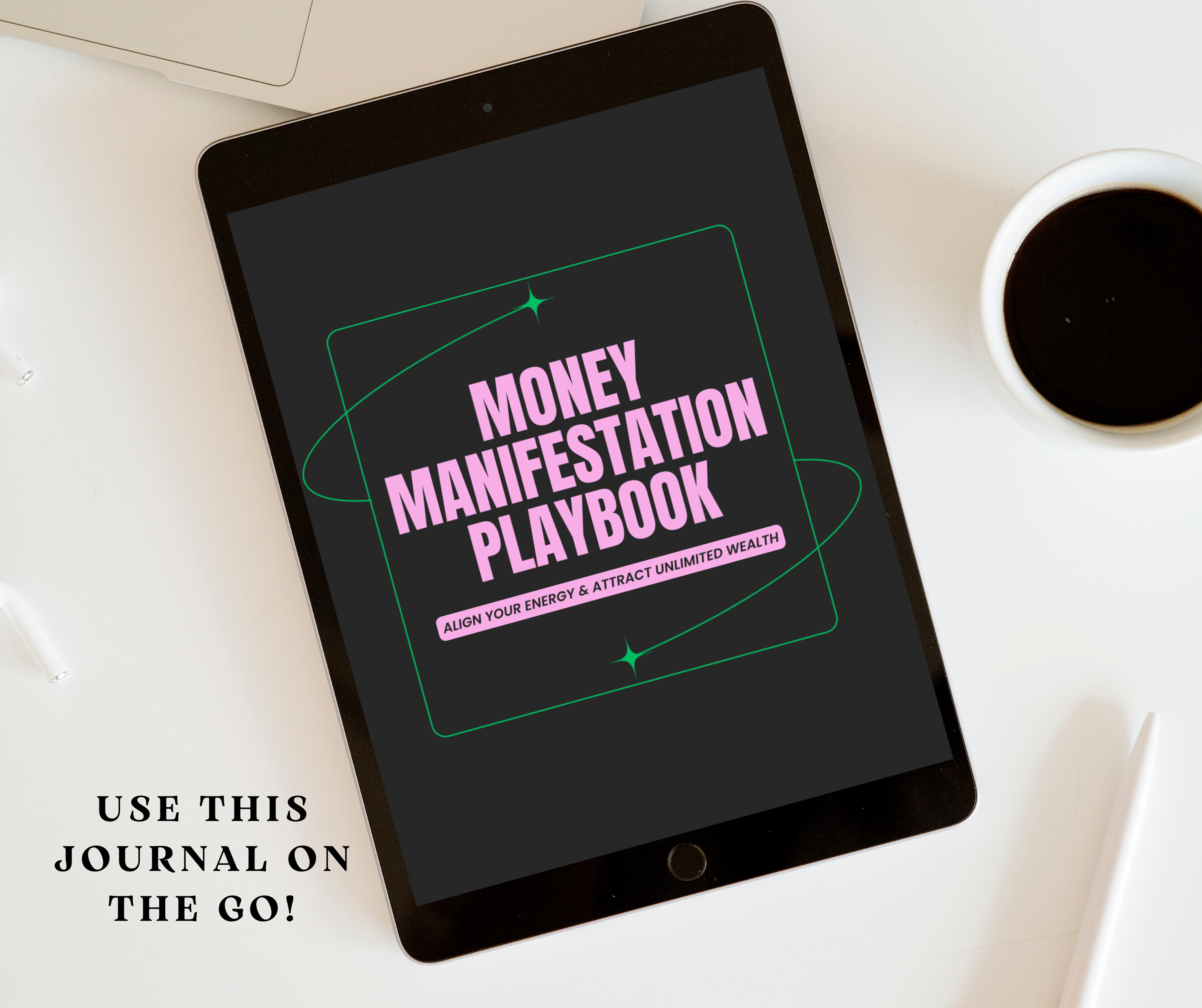 Money Manifestation Playbook – Printable Wealth Attraction Workbook